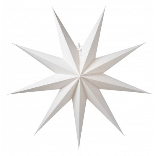 Papirstjerne Aino 100 cm, hvit