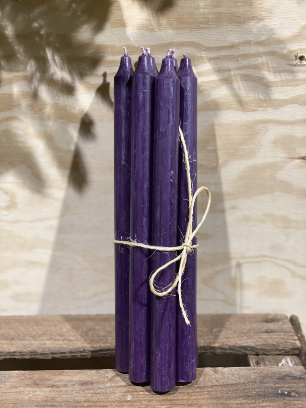 Kronelys i 100% stearin - Image 5