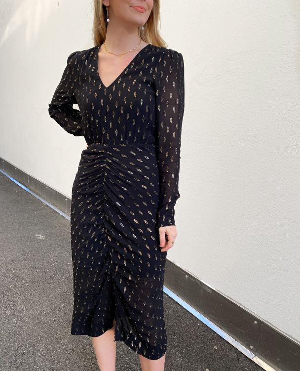 Chavella Dress - Black  - Image 1