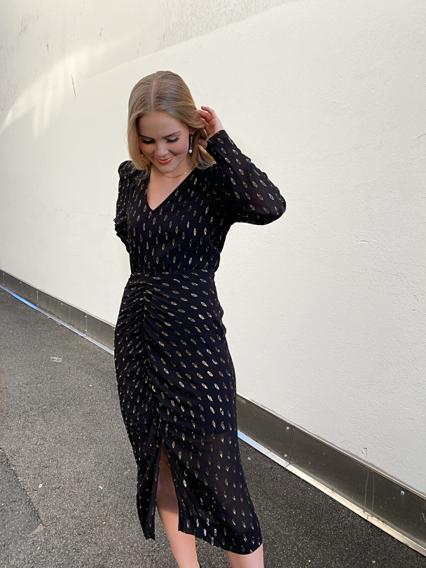 Chavella Dress - Black  - Image 4