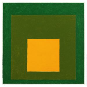 Josef Albers, Homage to the Square [Gold Miniature], 1962