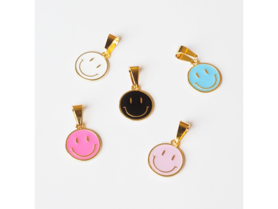 Big Smiley Charm