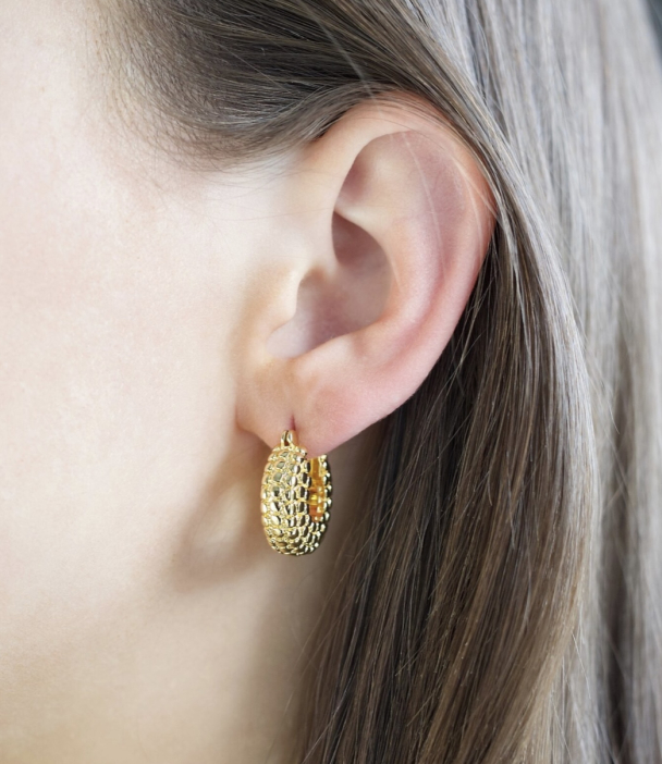 Melissa Ørepynt - Gold - Image 2