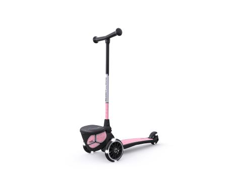 SCOOT & RIDE - SPARKESYKKEL HIGHWAYKICK 2 REFLECTIVE ROSE