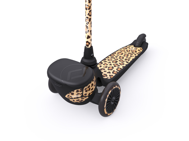 SCOOT & RIDE - SPARKESYKKEL HIGHWAYKICK 2 LEOPARD - Image 4