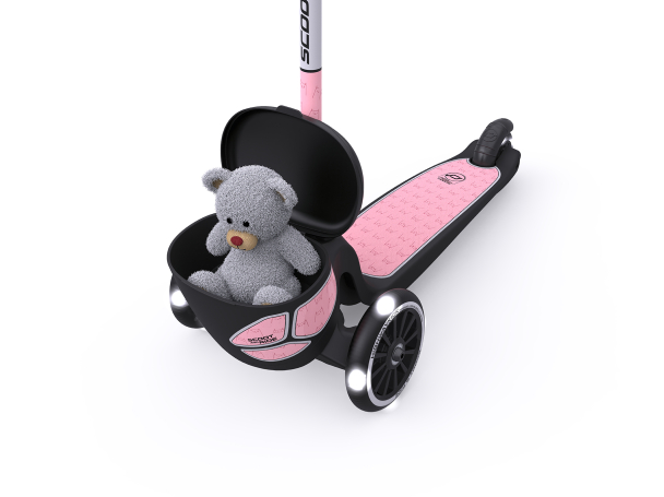 SCOOT & RIDE - SPARKESYKKEL HIGHWAYKICK 2 REFLECTIVE ROSE - Image 7