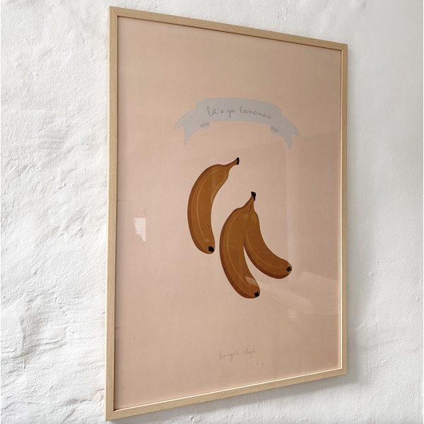Konges Sløjd Poster Let´s Go Bananas 