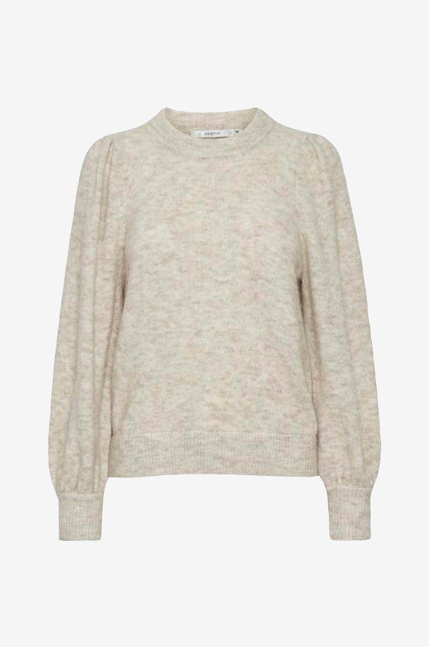 Alpha pullover - White Sand Melange - Image 1