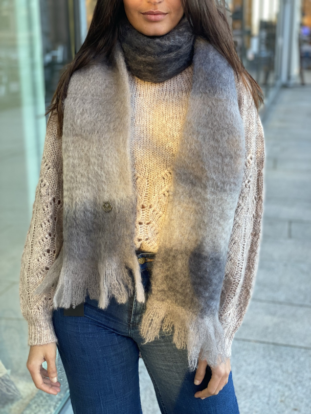 Mohair Fluffy Skarf 