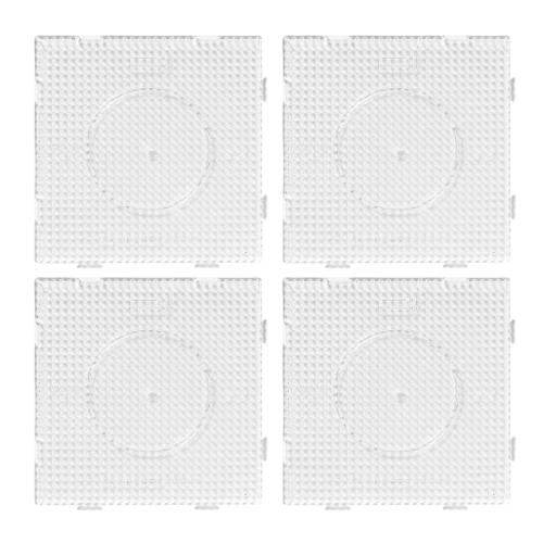 Perleplate Midi kvadrat 4 stk.