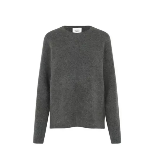 Brook Knit O-Neck - Castor Grey  - Image 2