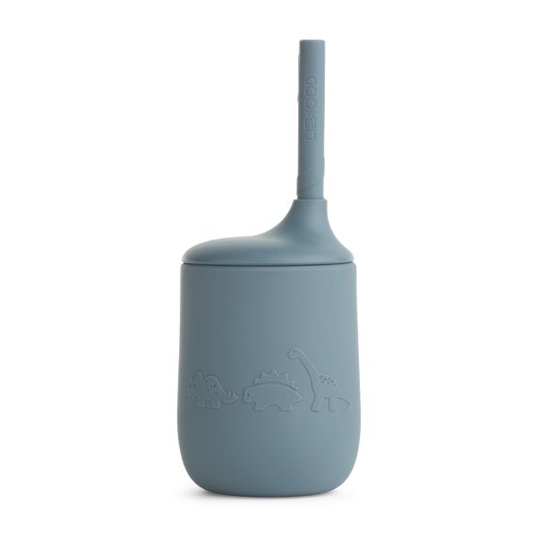 LIEWOOD - ELLIS SIPPY CUP DINO WHALE BLUE