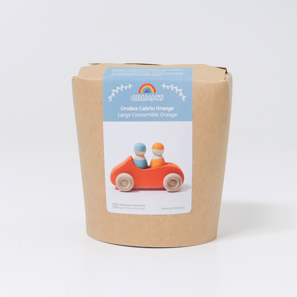 Cabriolet stor - Oransje - Image 2