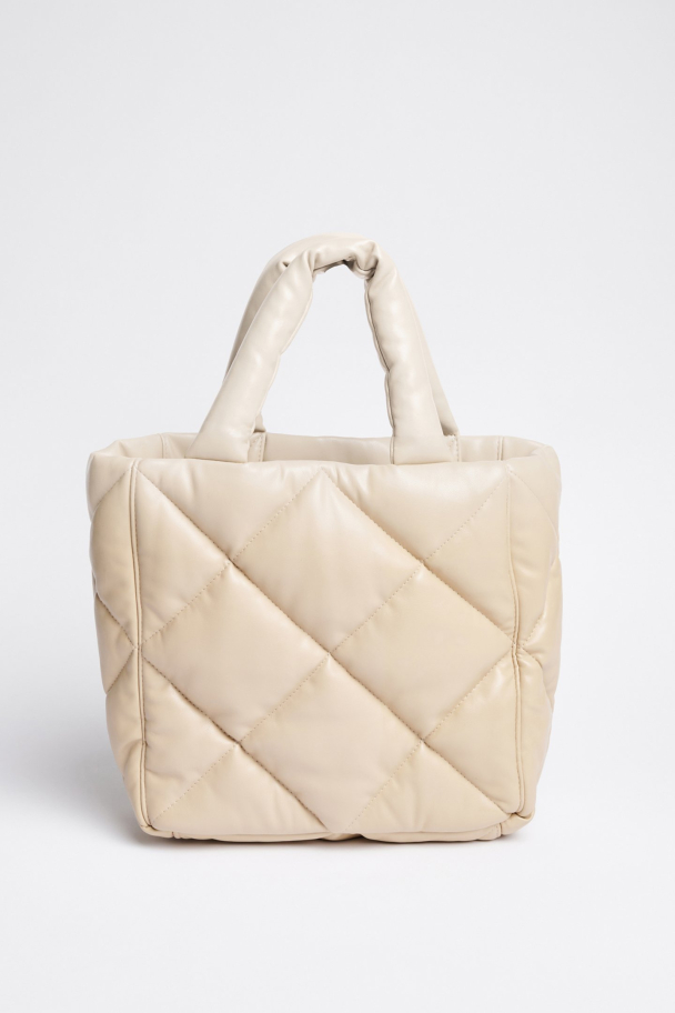 Rosanne Diamond Bag - Warm Beige  - Image 2