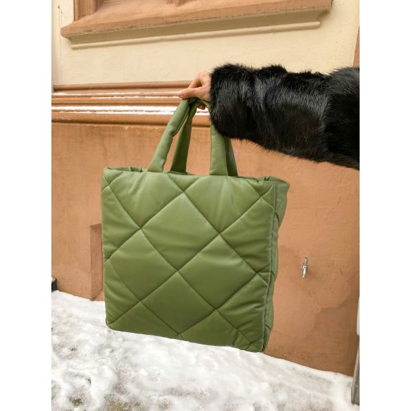 Assante Daimond Bag - Light Green 