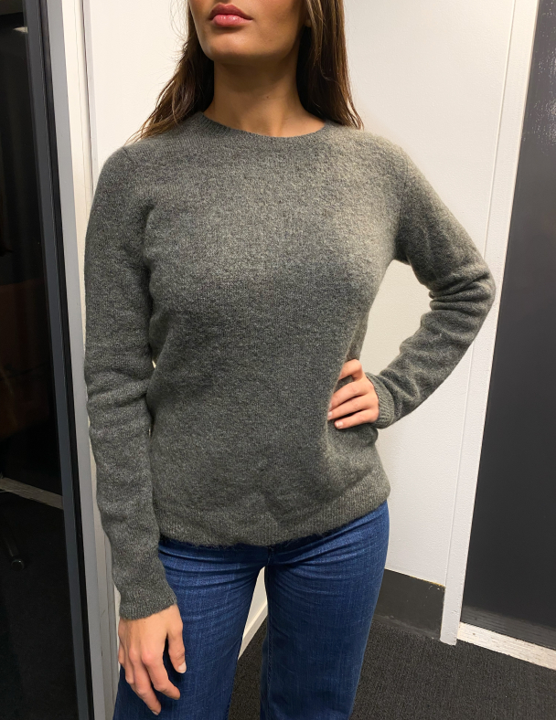 Brook Knit O-Neck - Castor Grey  - Image 1