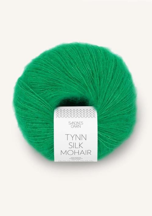 Tynn Silk Mohair 8236 Jelly Bean Green- Sandnes Garn