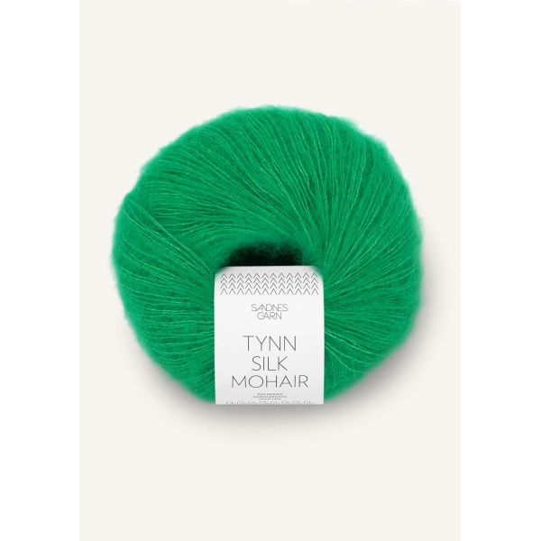 Tynn Silk Mohair 8236 Jelly Bean Green- Sandnes Garn