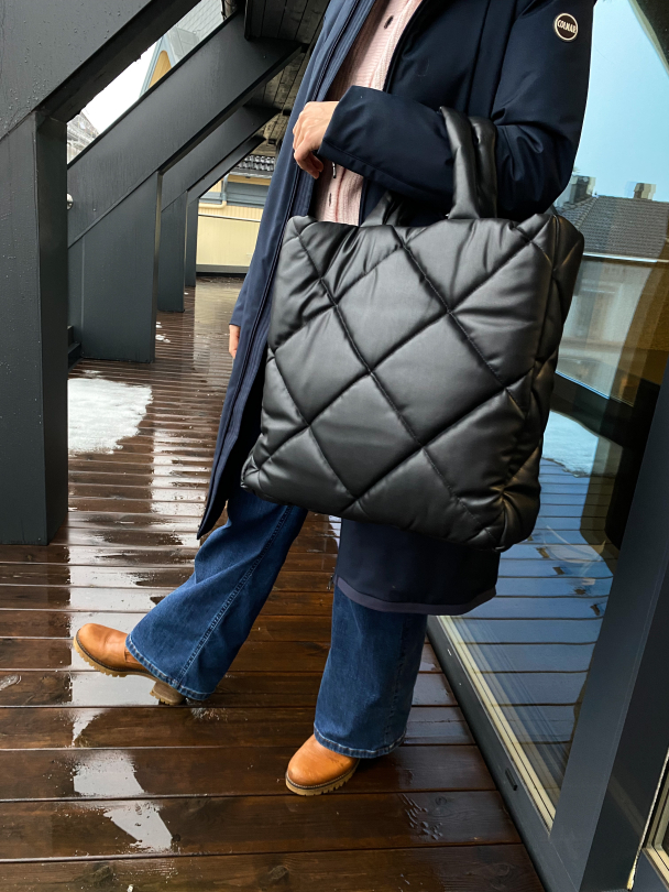 Assante Daimond Bag - Black  - Image 1