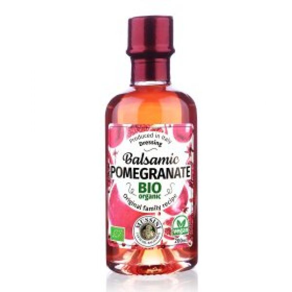 Økologisk Balsamico dressing med granateple 200 ml.