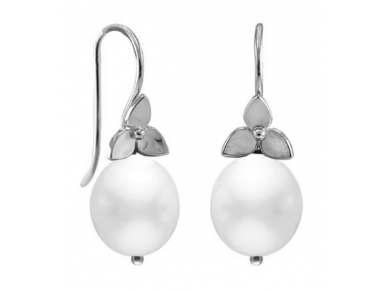 Joy Of Gems (White pearl) - Ørepynt