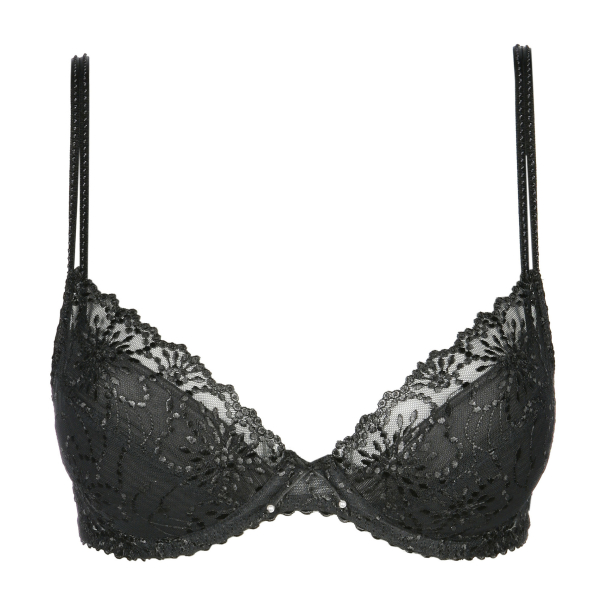 Jane push-up bra, sort - Image 2