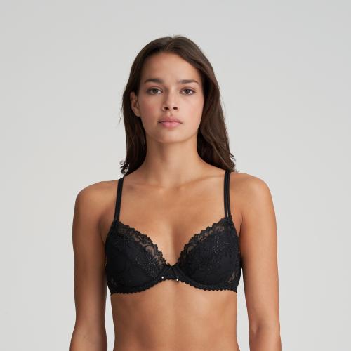 'Jane' push-up bra, sort