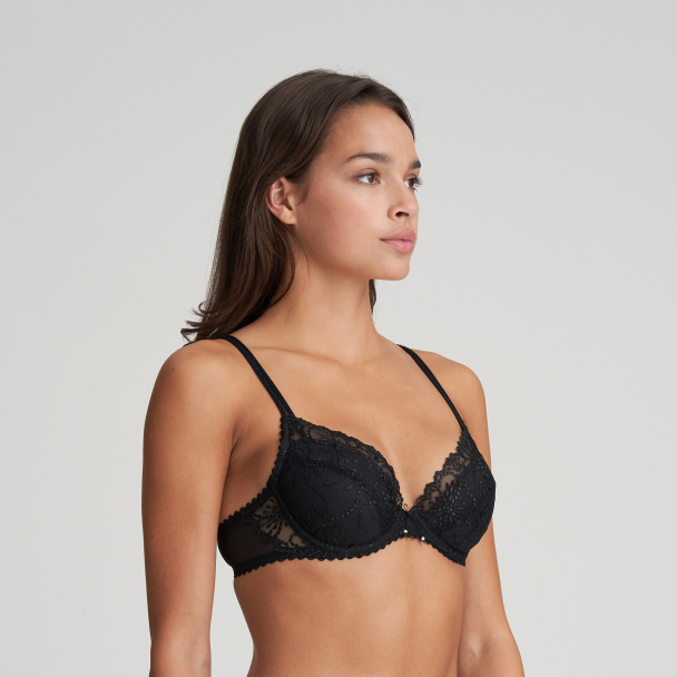 Jane push-up bra, sort - Image 3