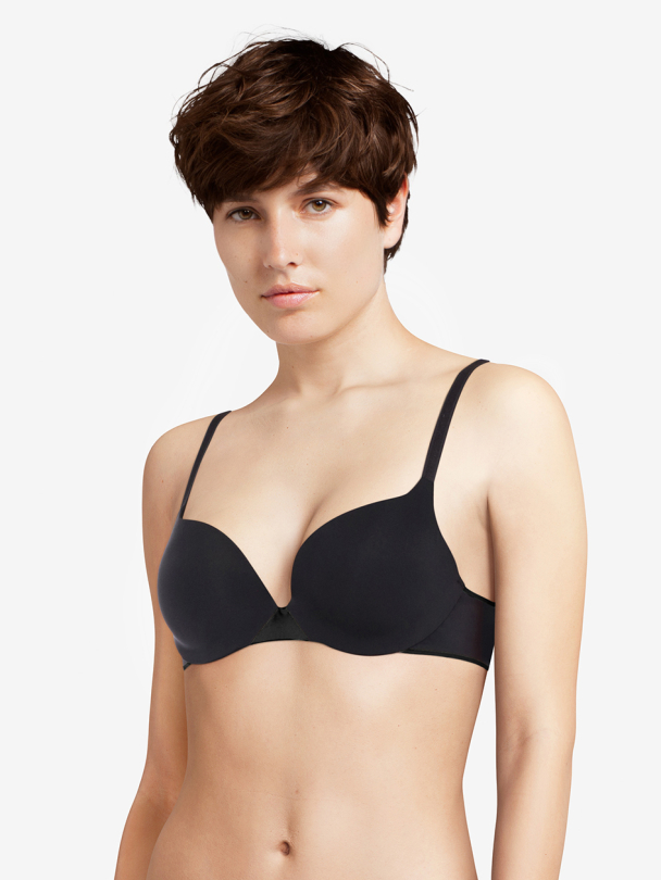 Essentiall push-up bra, sort - Image 1