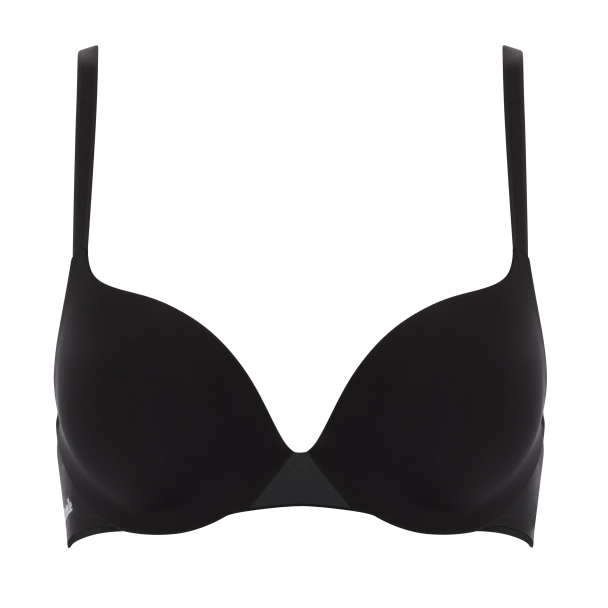 Essentiall push-up bra, sort - Image 4