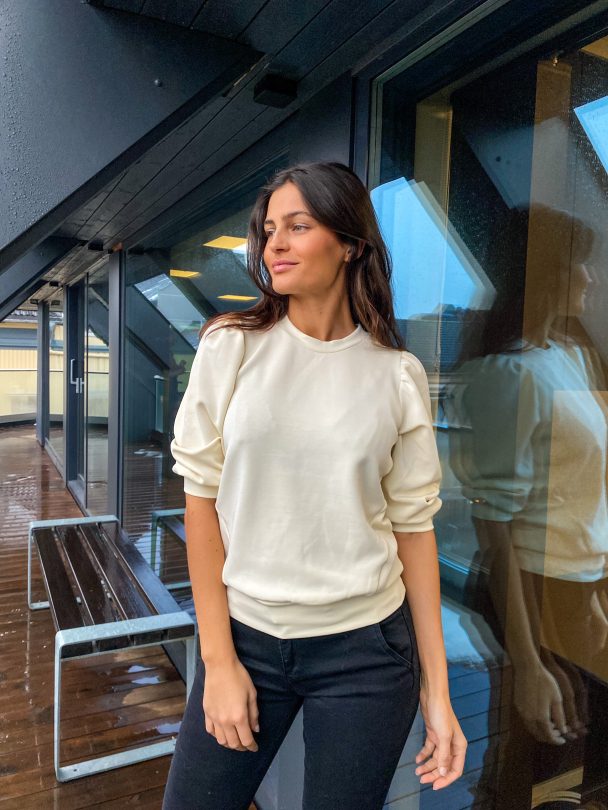 Tenny 3/4 Sweat Top - Birch - Image 4