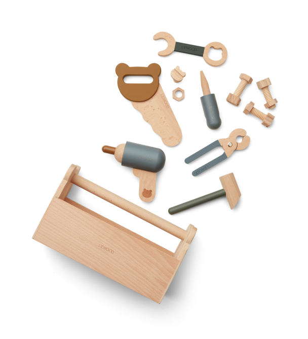 LIEWOOD - LUIGI TOOL SET BLUE MULTI MIX - Image 2