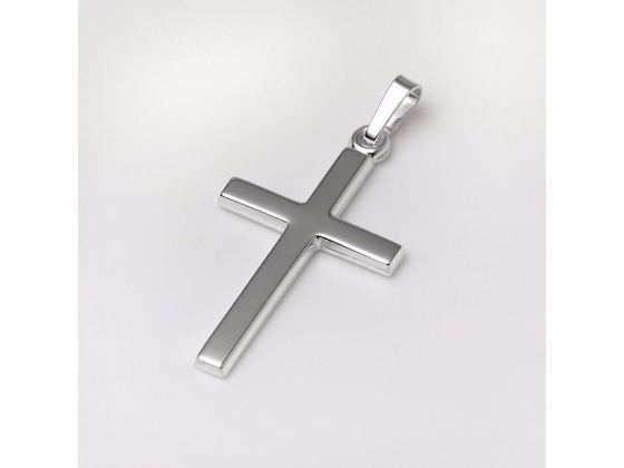 Sølv kors anheng 24,5mm x 16mm