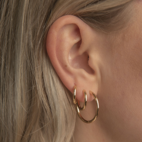 LARGE GOLD HOOPS
