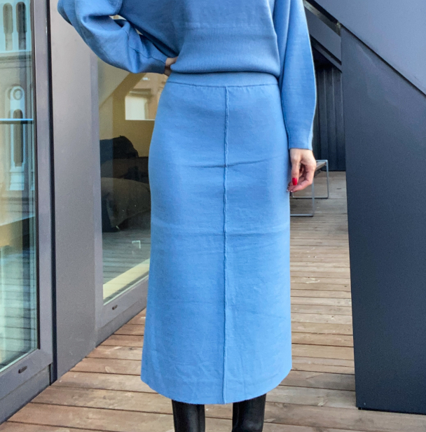 Talli Skirt - Deep Ocean Blue  - Image 1