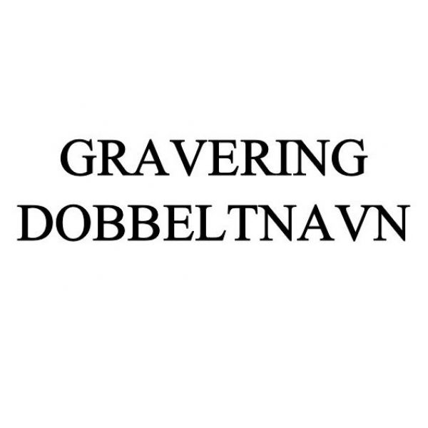 Gravering - Dobbeltnavn