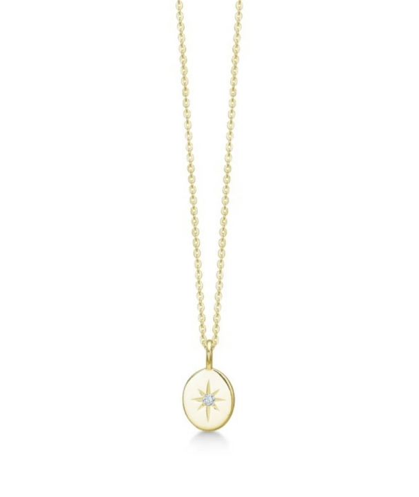 Guiding Star Necklace - Gold 