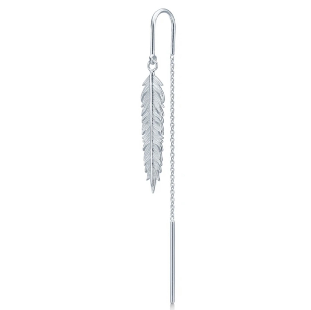 Raven Earring - Silver 
