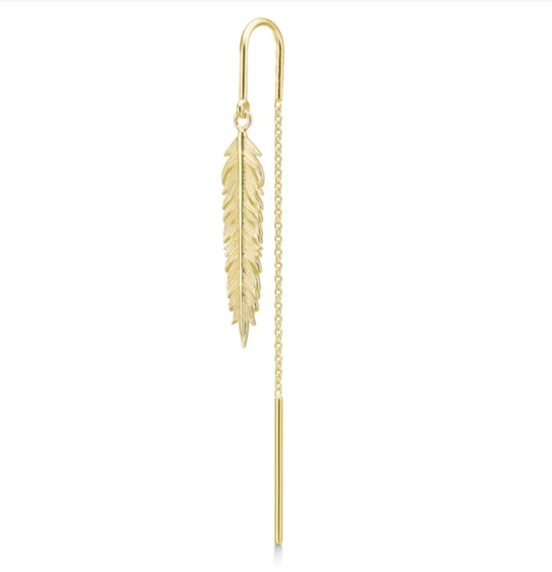 Raven Earring - Gold 