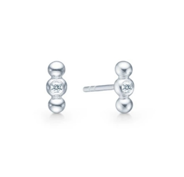 Bubbly Earstuds - Silver 