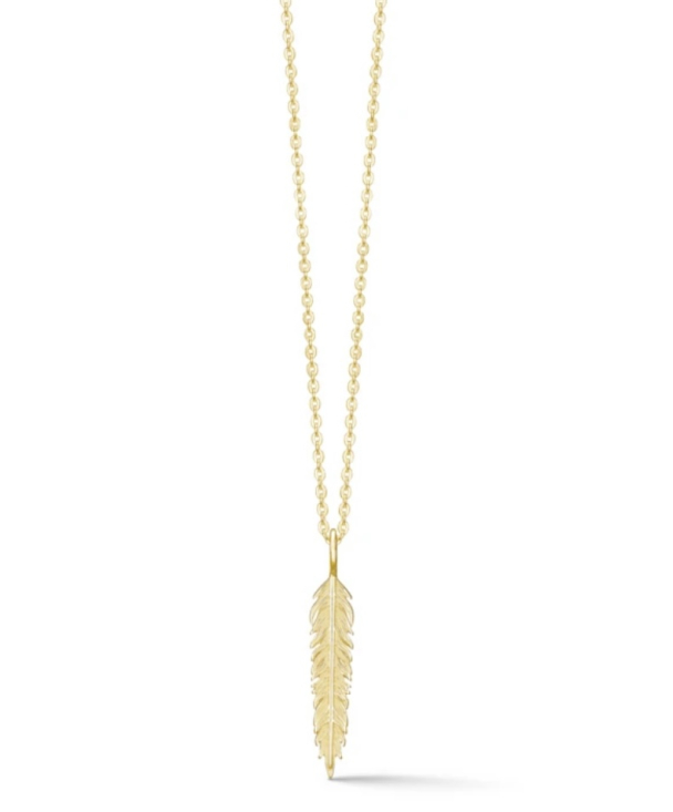 Raven Necklace - Gold 