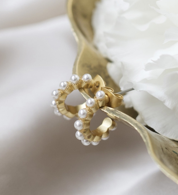 Pearly Delicate Ørepynt  - Image 1