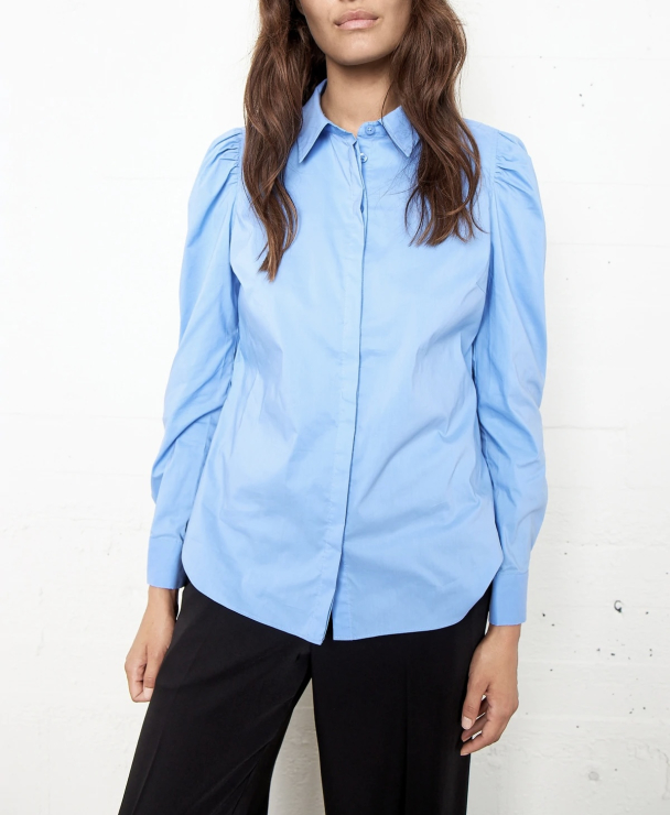 Marlene Shirt - Cornflower Blue  - Image 4
