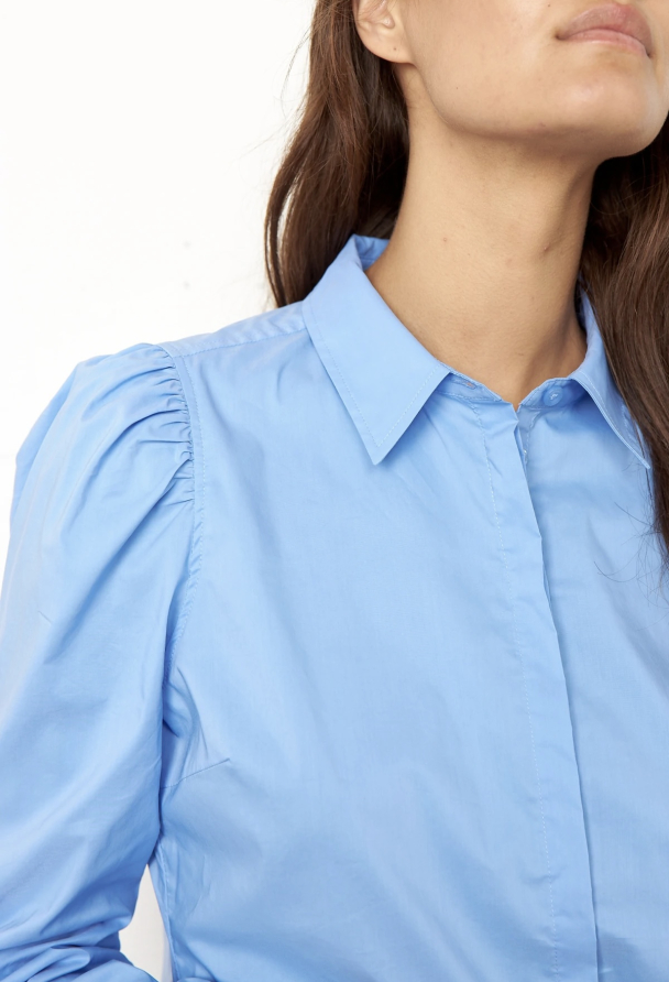 Marlene Shirt - Cornflower Blue  - Image 5
