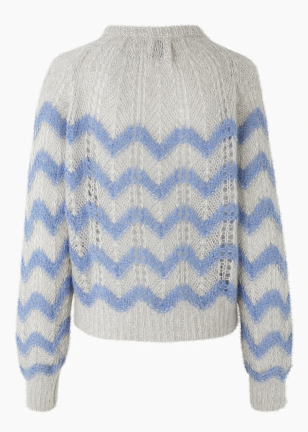 Juliette Knit Cardigan - Brunnera Blue  - Image 3