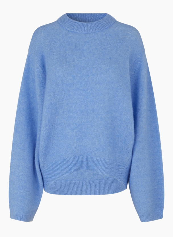 Brook Knit Wide Sleeve - Cornflower Blue  - Image 4