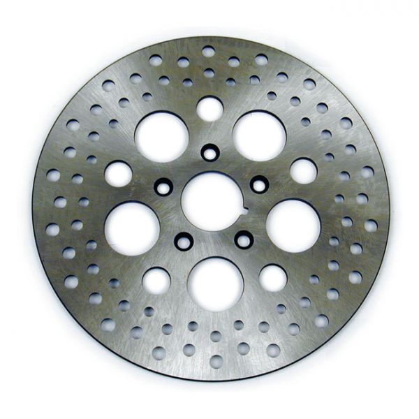 BRAKE ROTOR STAINLESS DRILLED 11.5 INCH