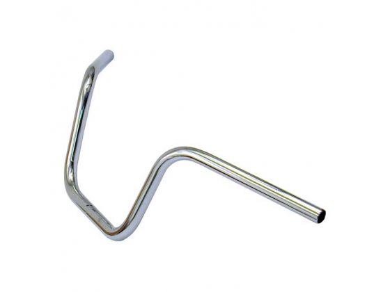 TRW 1" APEHANGER HANDLEBAR CHROME 10" RISE ABE