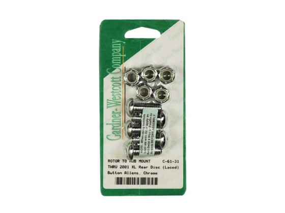 BRAKE ROTOR BOLT KIT, TORX
