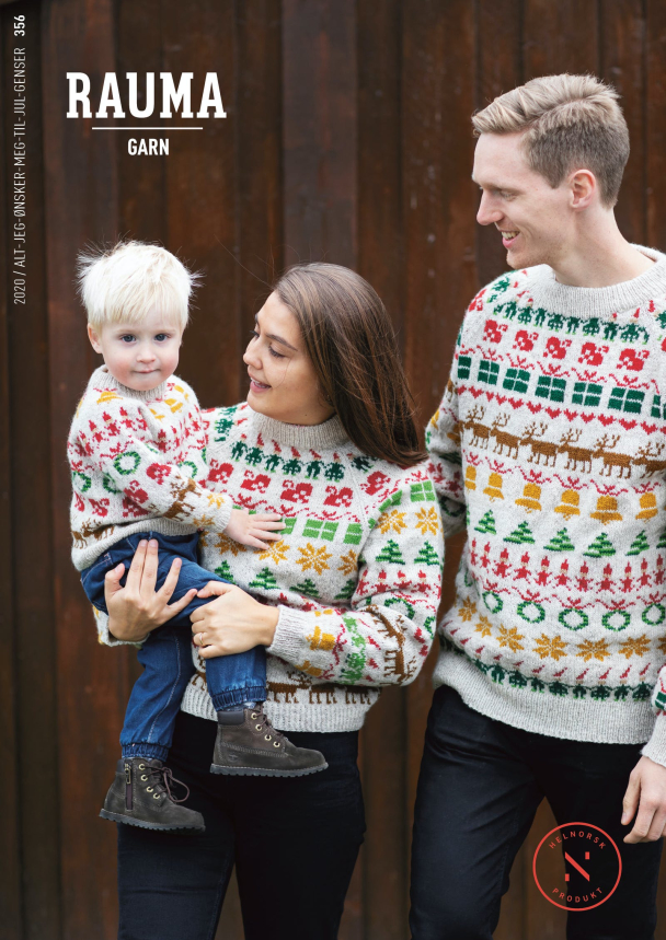 Hefte Rauma Garn - 356 Alt jeg ønsker meg til jul